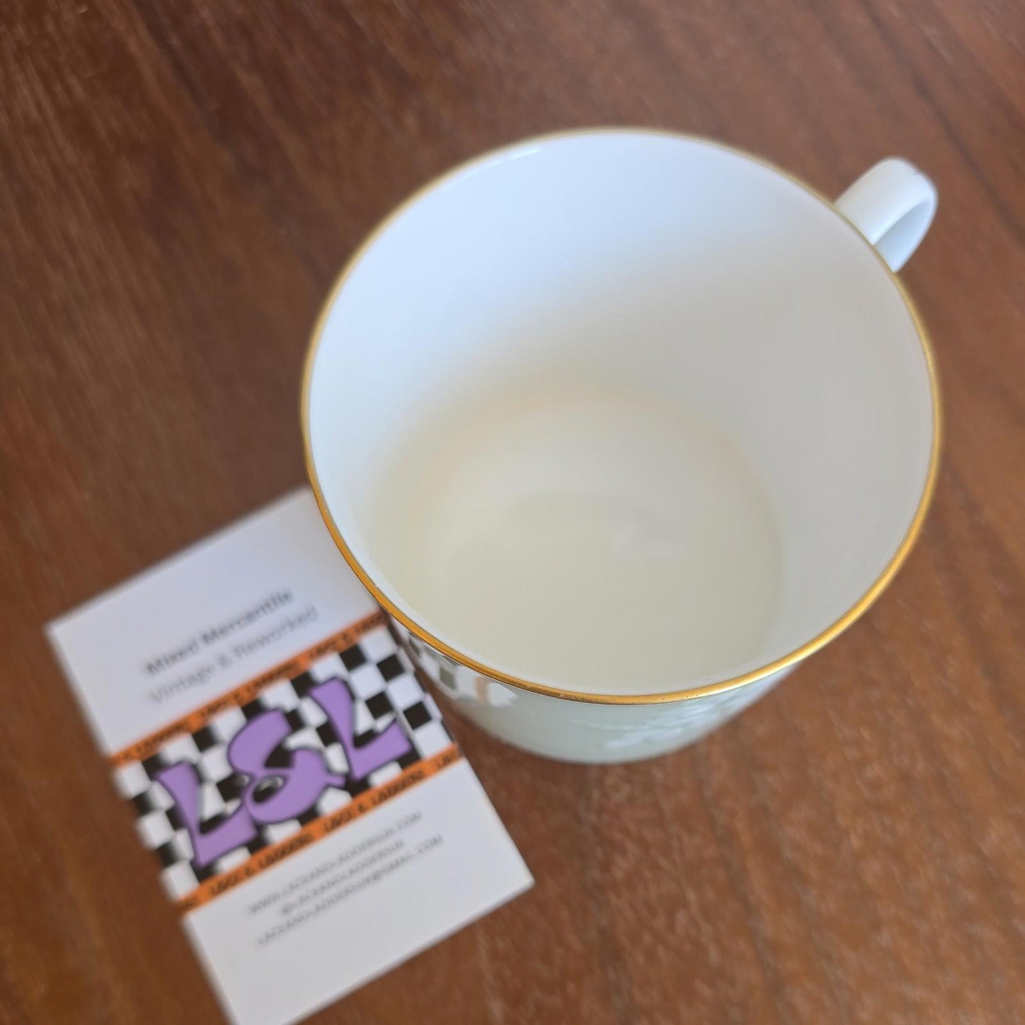 Vintage England Royal Worcester Coffee Cup Sheraton