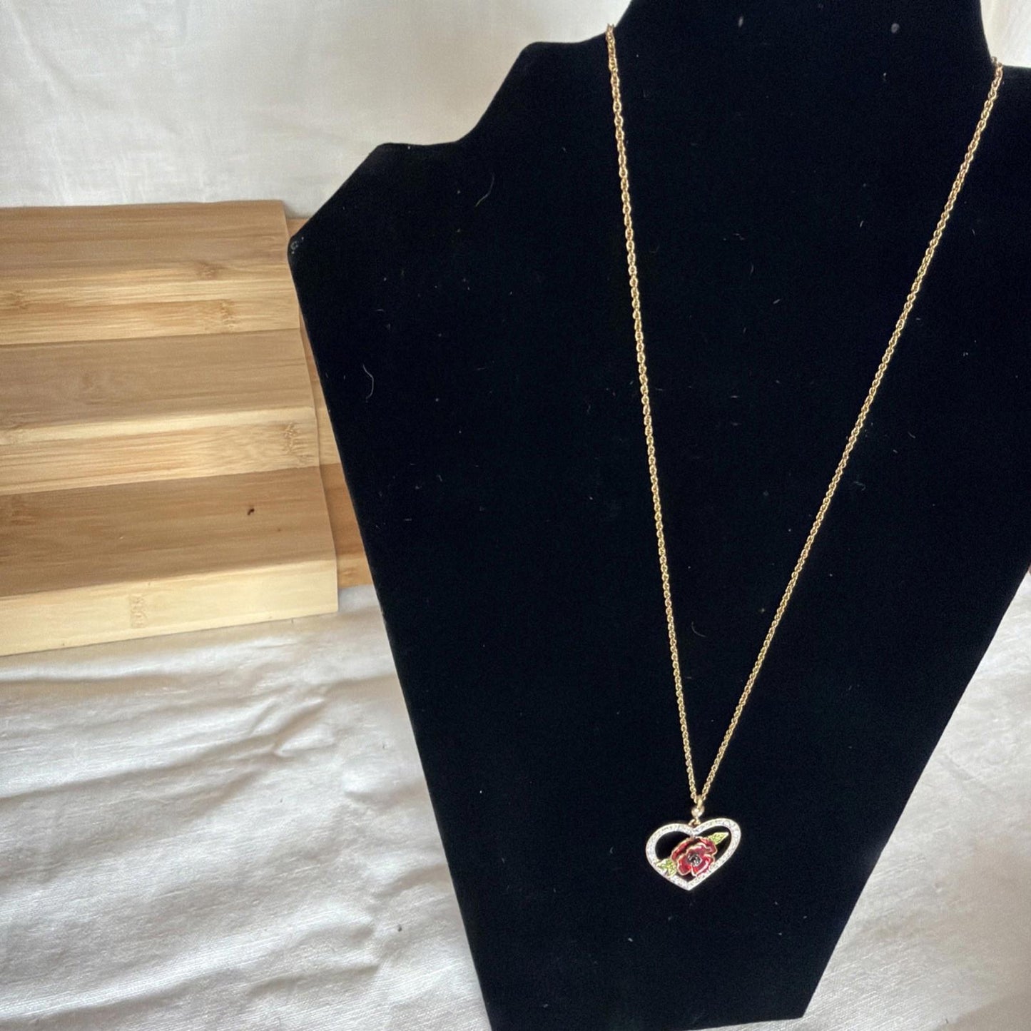 Vintage Costume Jewellery Necklace Metal Chain Design