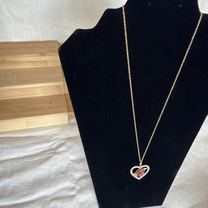 Vintage Costume Jewellery Necklace Metal Chain Design
