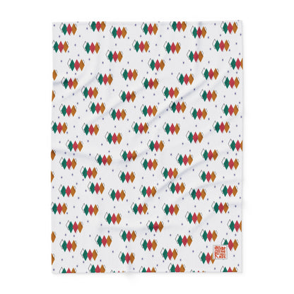 Original ITMOCR Mid-Century Inspired Design Fleece Blanket