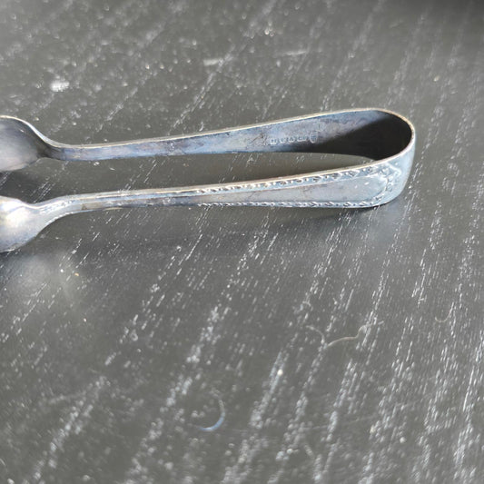 Vintage Silver PLATED Sugar Tongs EPNS