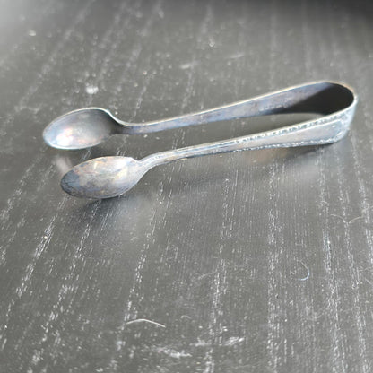 Vintage Silver PLATED Sugar Tongs EPNS