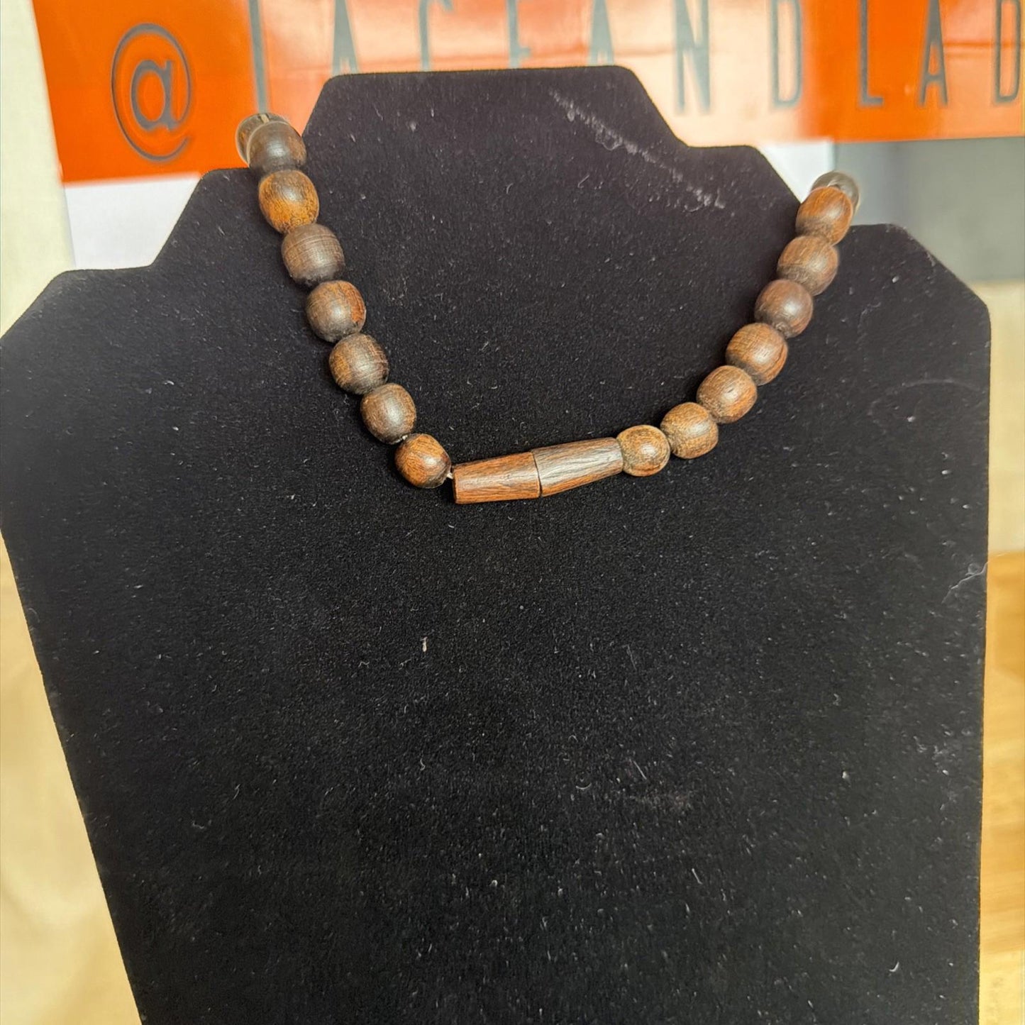 Vintage Costume Jewellery Necklace Unknown Beaded Design