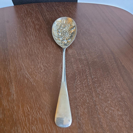 Victorian Silver Plate EPNS Berry Serving Spoon