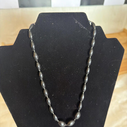 Vintage Costume Jewellery Necklace Unknown Beaded Design