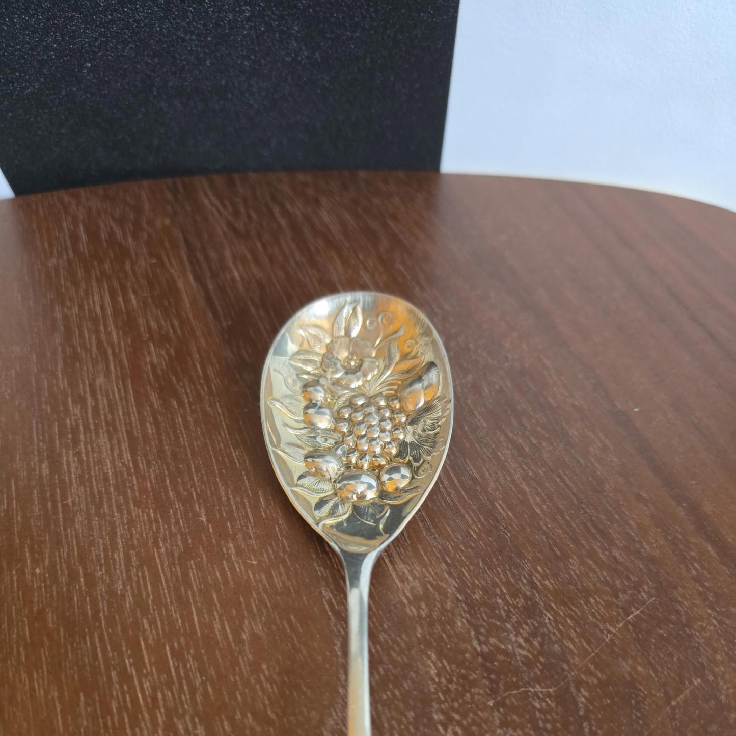 Victorian Silver Plate EPNS Berry Serving Spoon