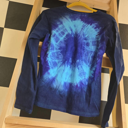 imperfect Brand New Deadstock  STRETCHY Longsleeve Tshirt Tie Dye COTTON SIZE M