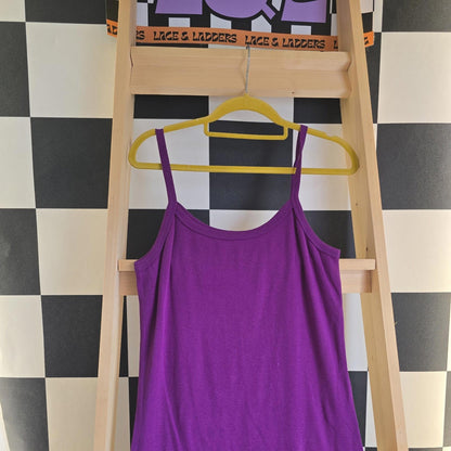 Brand New Tie Dye DEADSTOCK Cotton Vest Dress Size S Stretchy