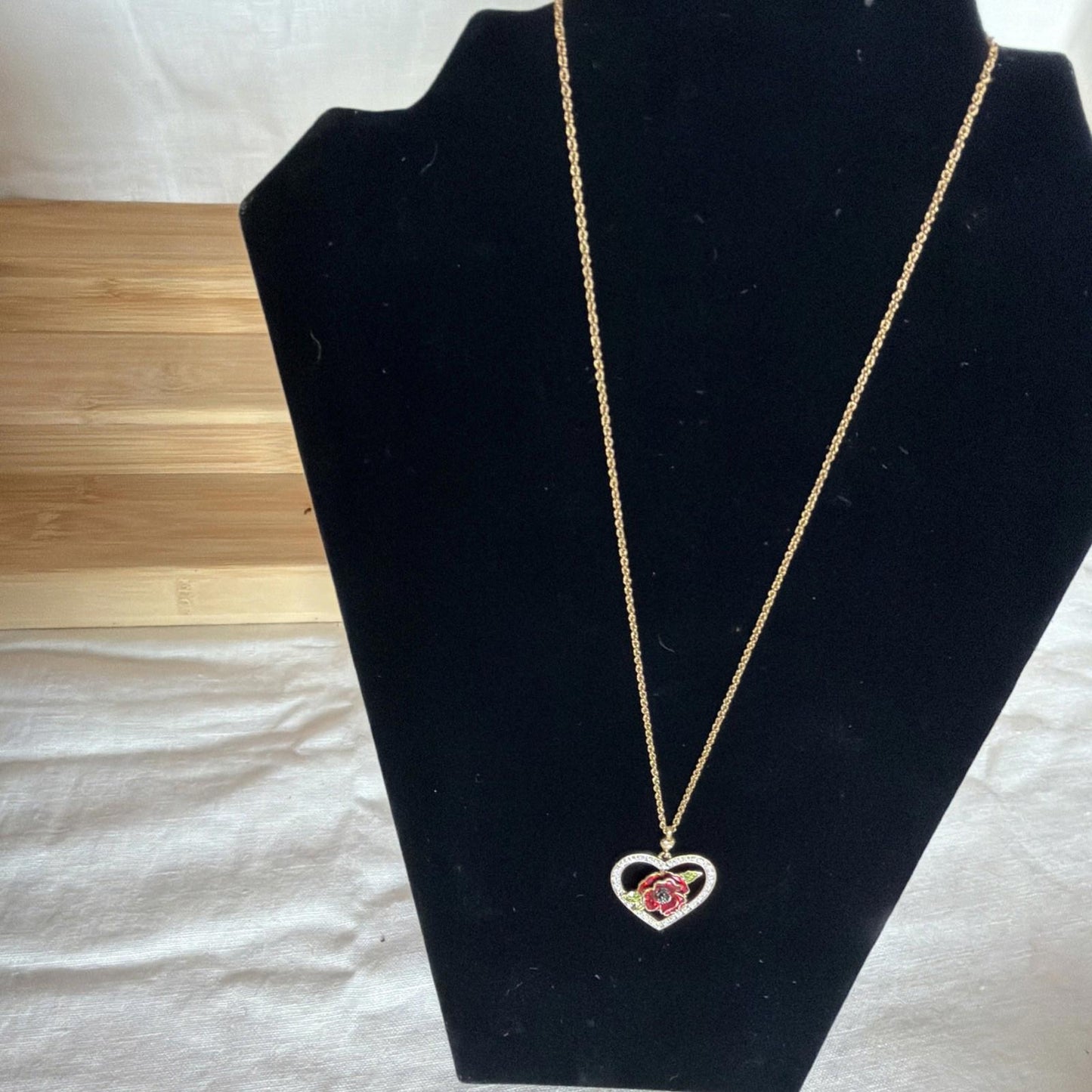 Vintage Costume Jewellery Necklace Metal Chain Design