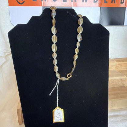 Vintage Costume Jewellery Necklace Unknown Beaded Design