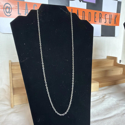 Vintage Costume Jewellery Necklace Metal Chain Design