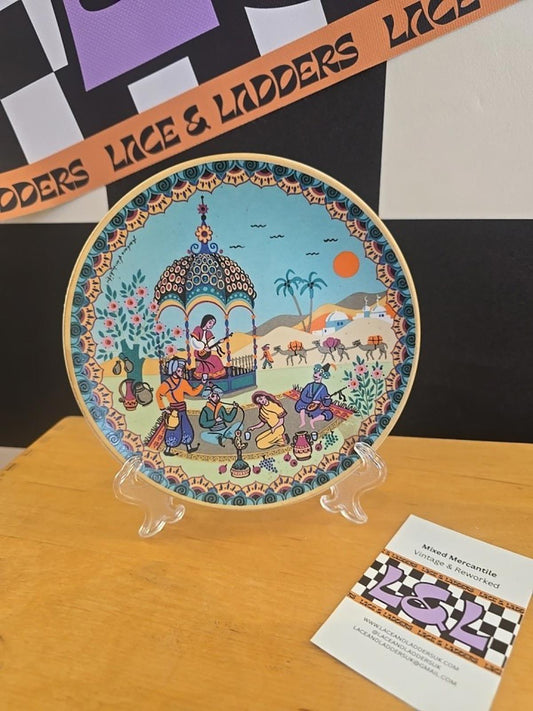 Ali and The Haunted House Plate Poole England #464