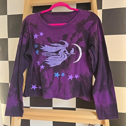 Brand New Deadstock  Longsleeve Tshirt Tie Dye COTTON AMERICAN SIZE XL