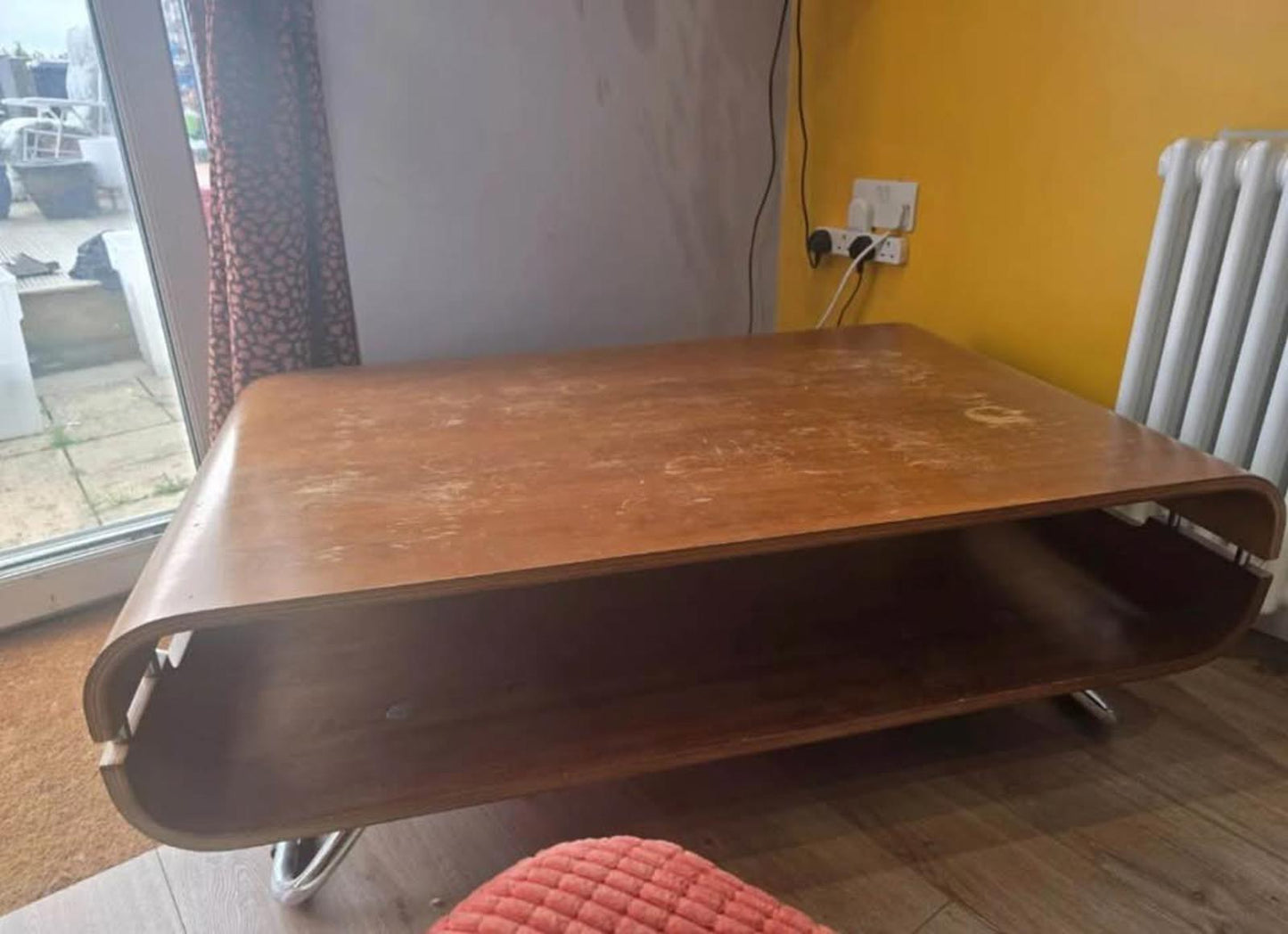Large mid century coffee table