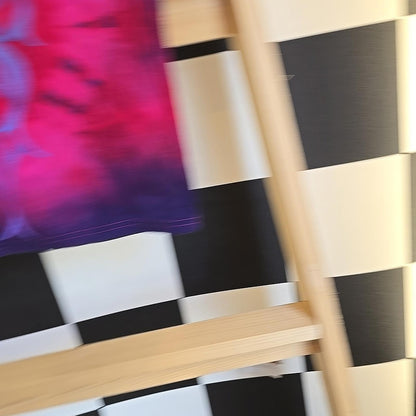 Brand New Deadstock Tie-dye Mini Skirt Tribal Size S PINK AMERICAN