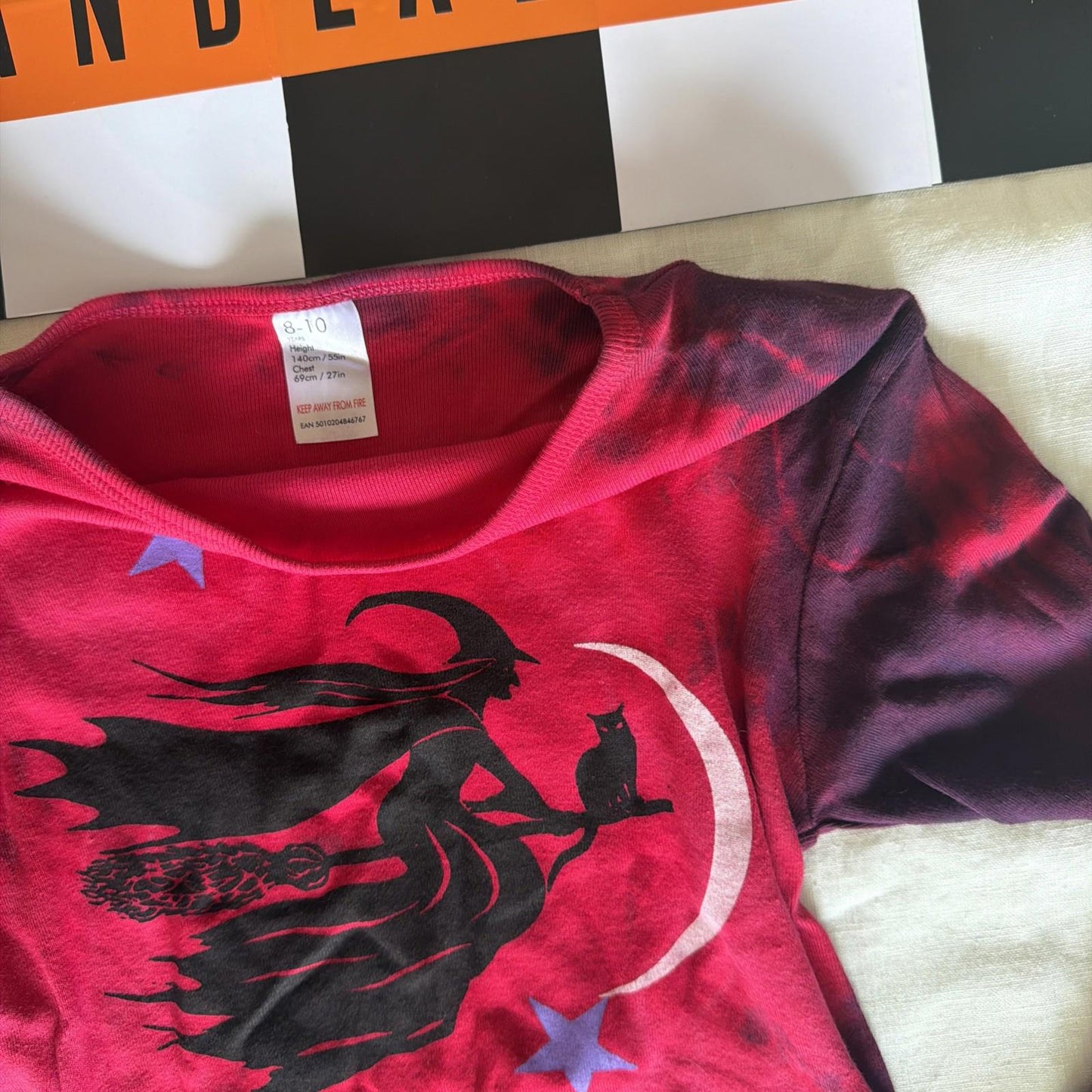 Brand New Deadstock Tie Dye Tshirt Size Childrens 8-10 Or S COTTON AMERICAN