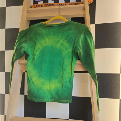 Brand New Deadstock Tie Dye T-Shirt Long Sleeve Size S AMERICAN 100% COTTON