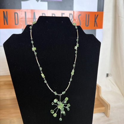 Vintage Costume Jewellery Necklace Unknown Beaded Design