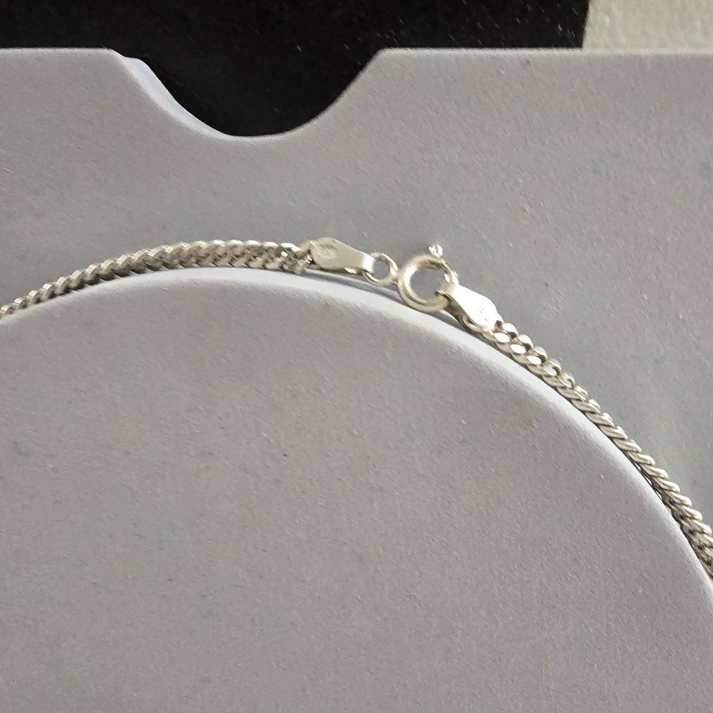 Elisabeth Ashlie/Ross Simons Sterling Silver Onyx MOP Chinese Dragon Chain