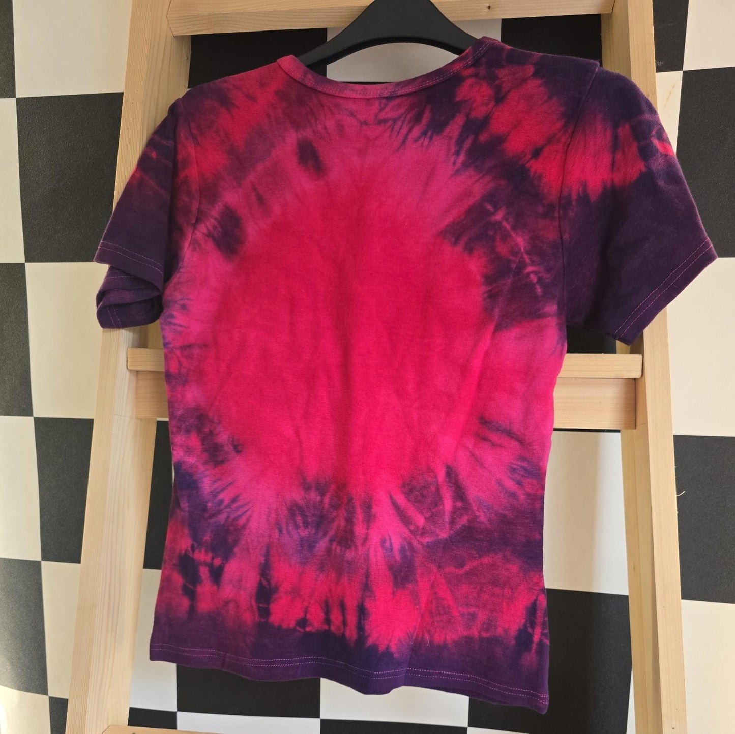 Brand New Deadstock Tie Dye T-Shirt short Sleeve Size S AMERICAN 100% COTTON