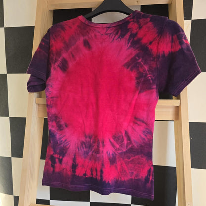 Brand New Deadstock Tie Dye T-Shirt short Sleeve Size S AMERICAN 100% COTTON