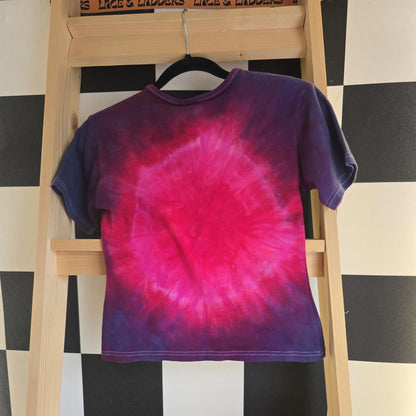 Brand New Deadstock Tie Dye T-Shirt short Sleeve Size XS AMERICAN 100% COTTON