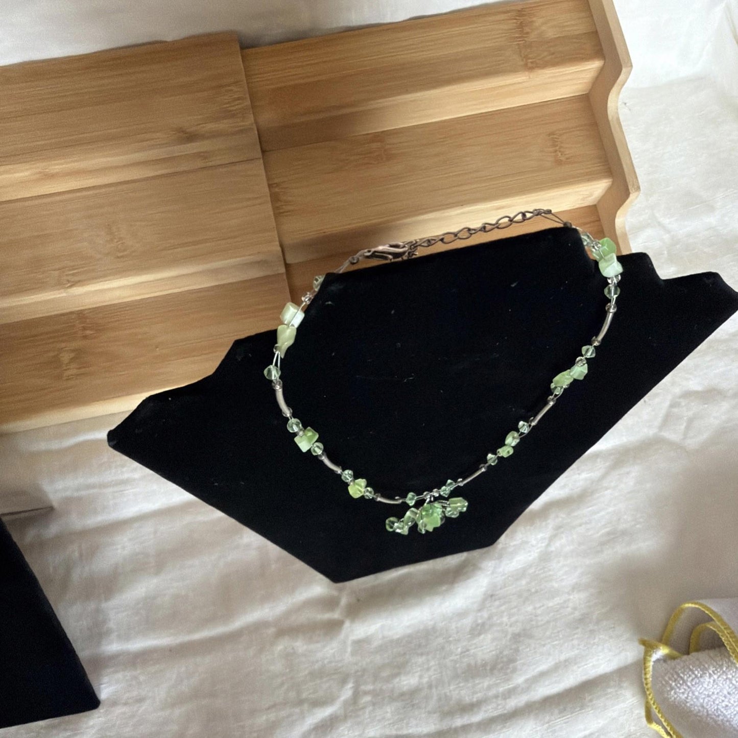 Vintage Costume Jewellery Necklace Unknown Beaded Design