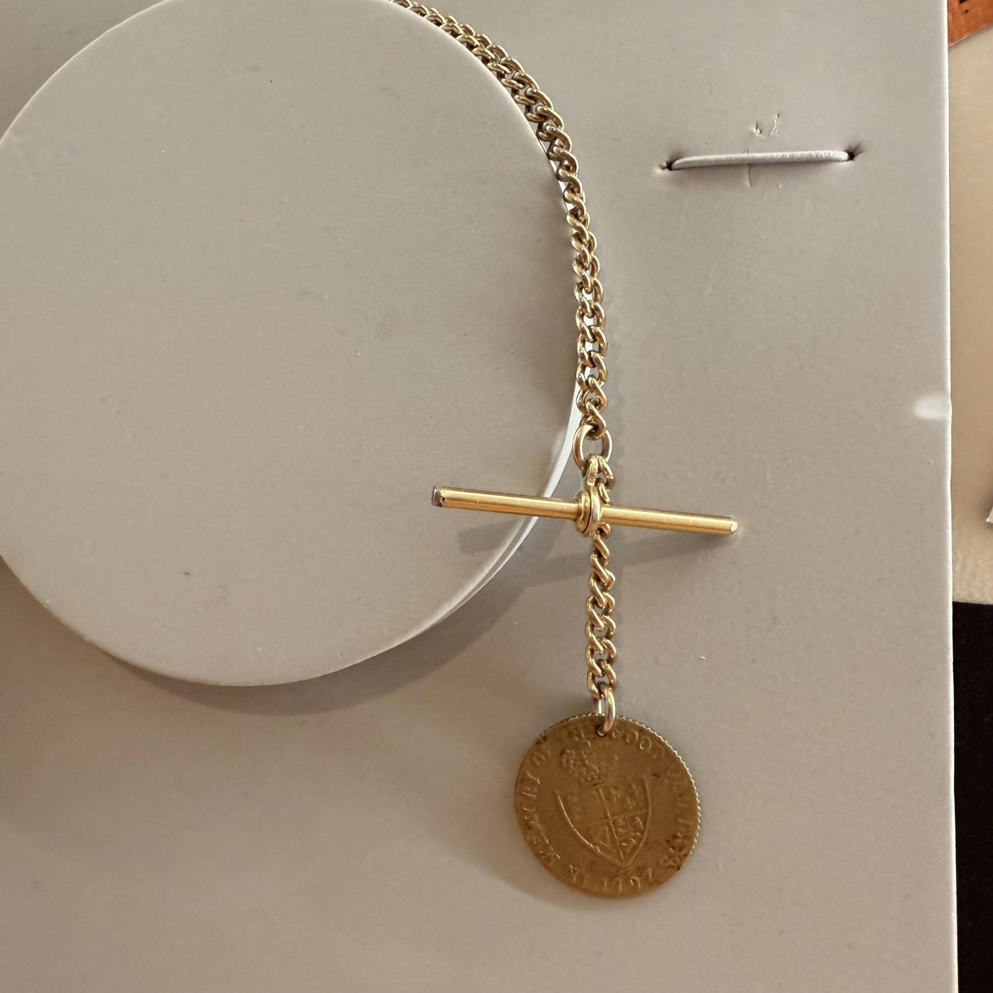 Buler 21 jewels vintage gold plated on a chain vintage mechanical Swiss