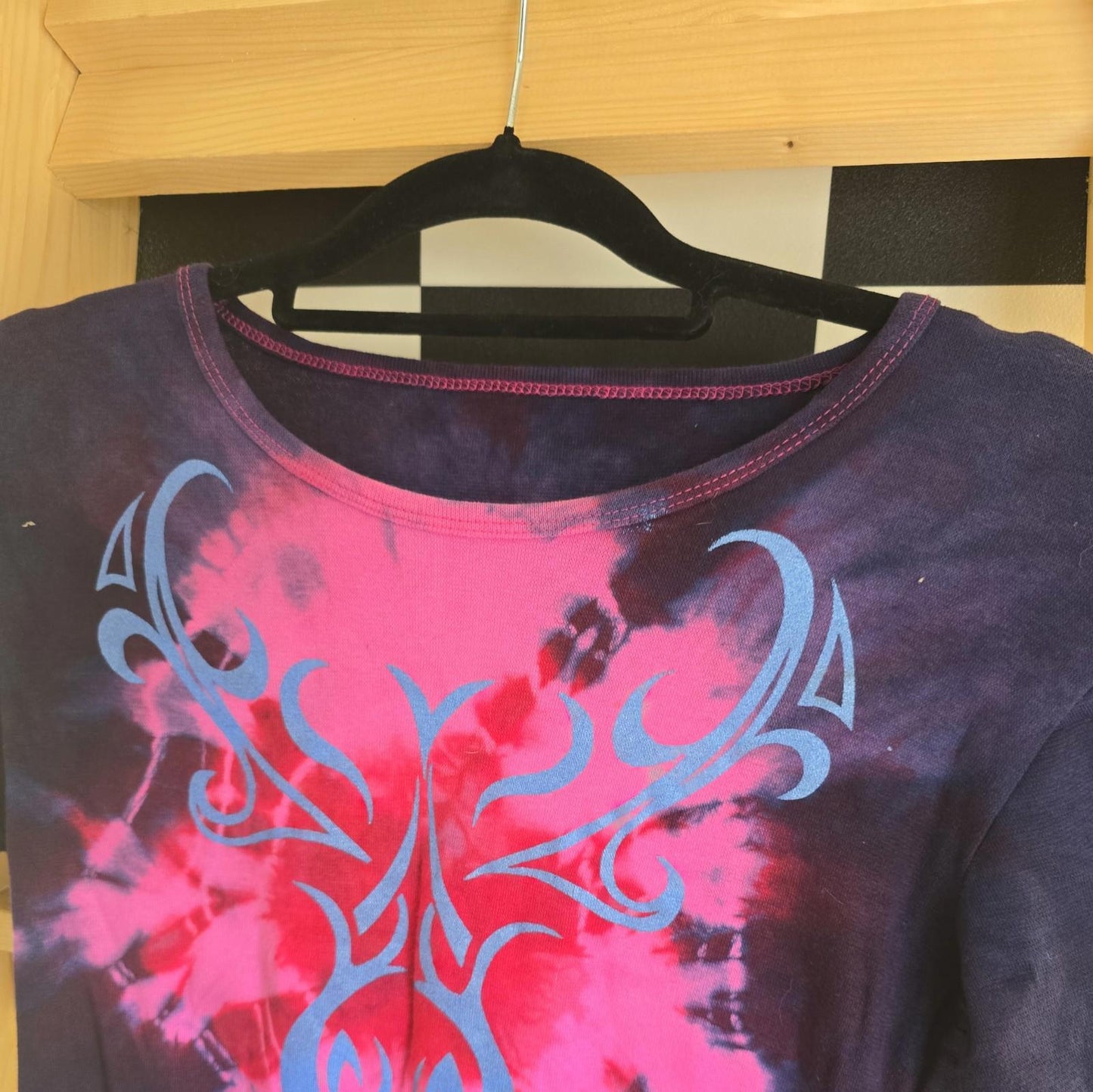 Brand New Deadstock Tie Dye T-Shirt short Sleeve Size M American 100% Cotton