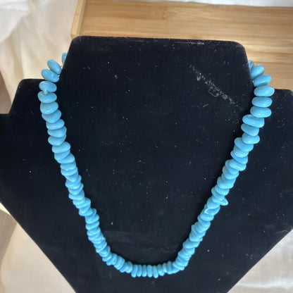 Vintage Costume Jewellery Necklace Unknown Beaded Design