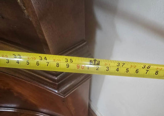 antique victorian corner curves gothic display unit