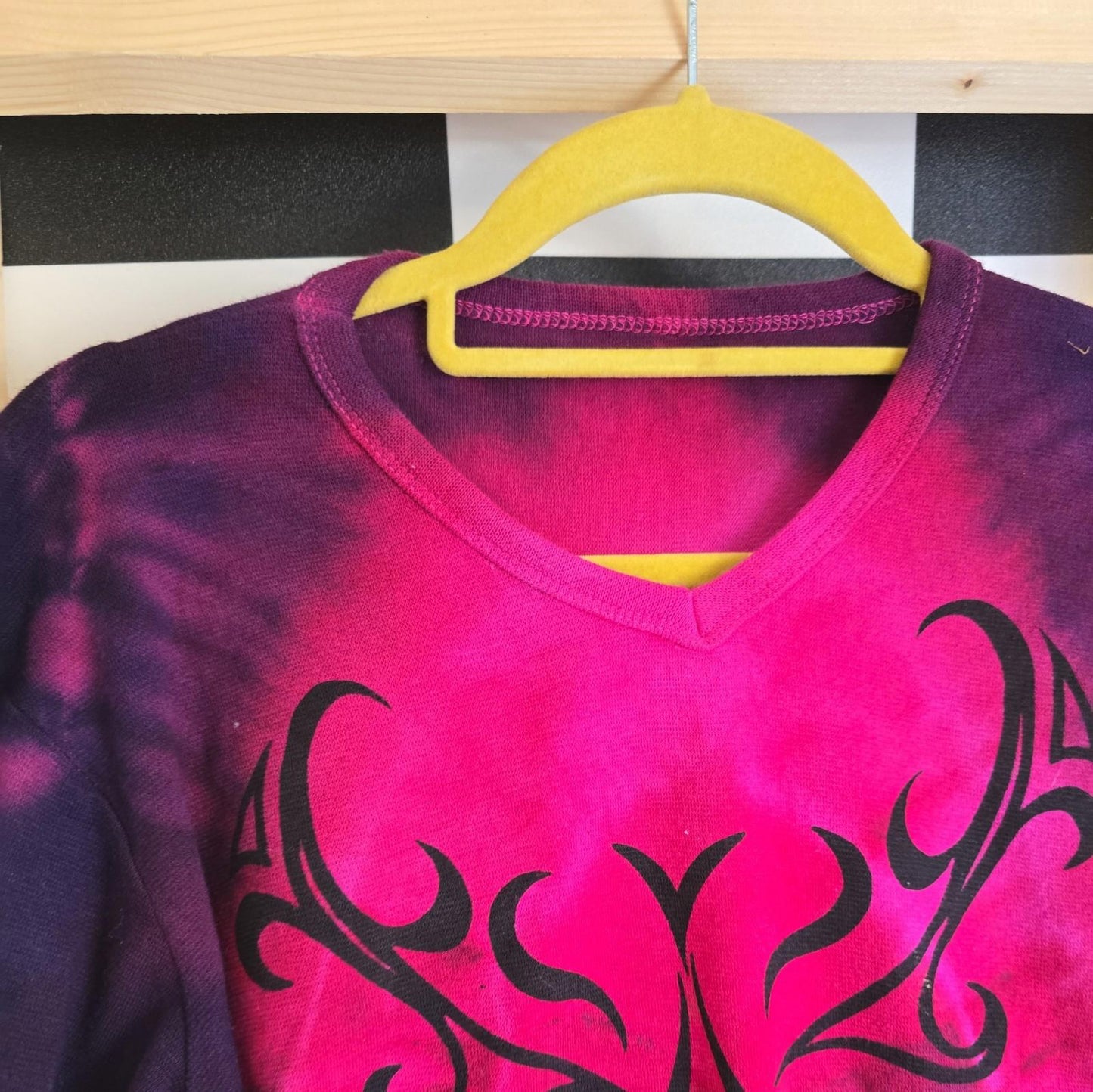 Brand New Deadstock  Longsleeve Tshirt Tie Dye COTTON AMERICAN SIZE M