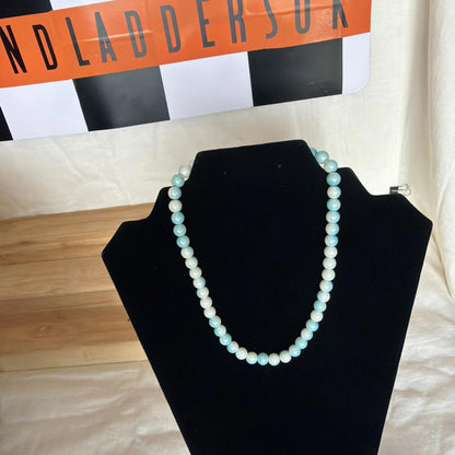 Vintage Costume Jewellery Necklace Unknown Beaded Design