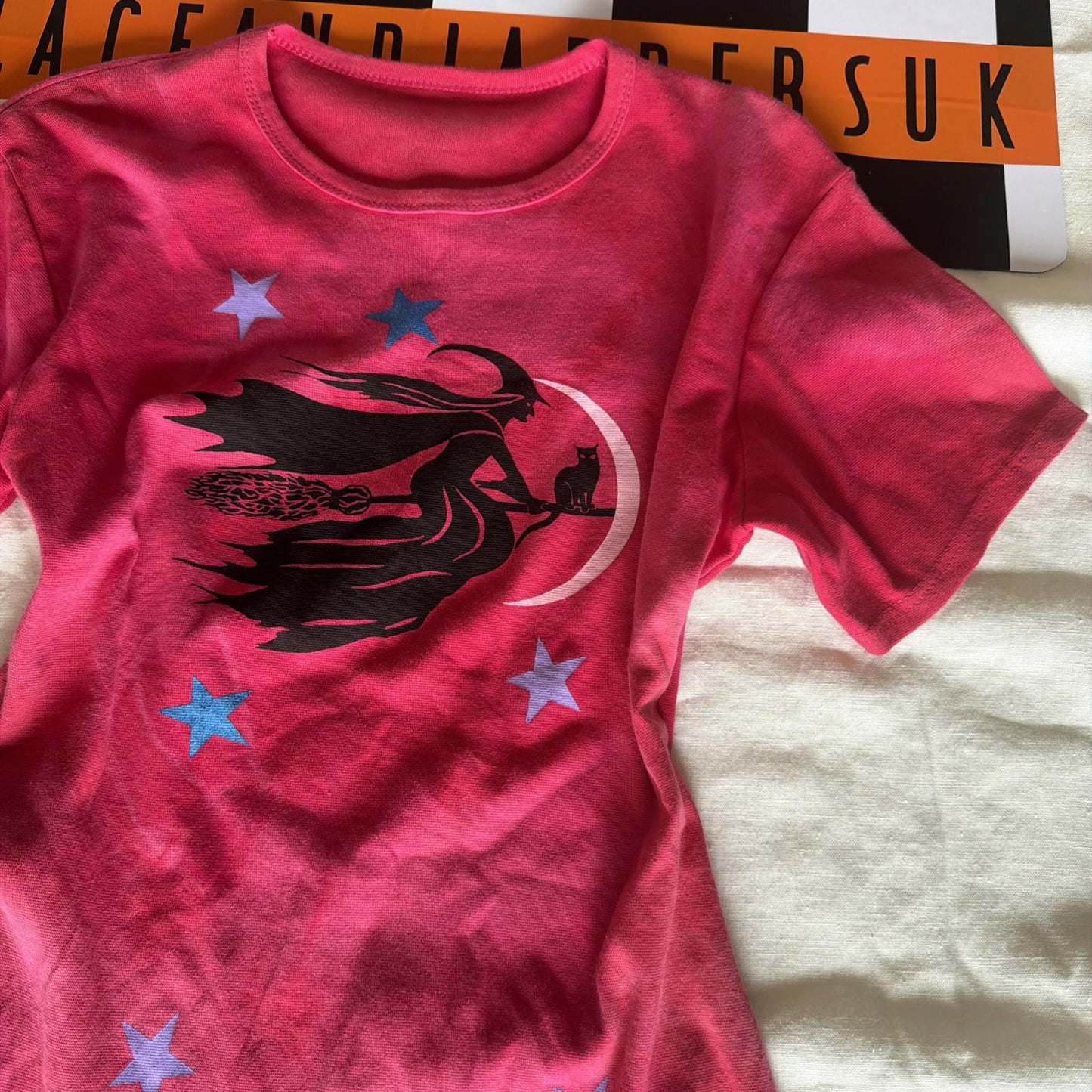 Brand New Deadstock Tie Dye T-Shirt short Sleeve Size M AMERICAN 100% COTTON