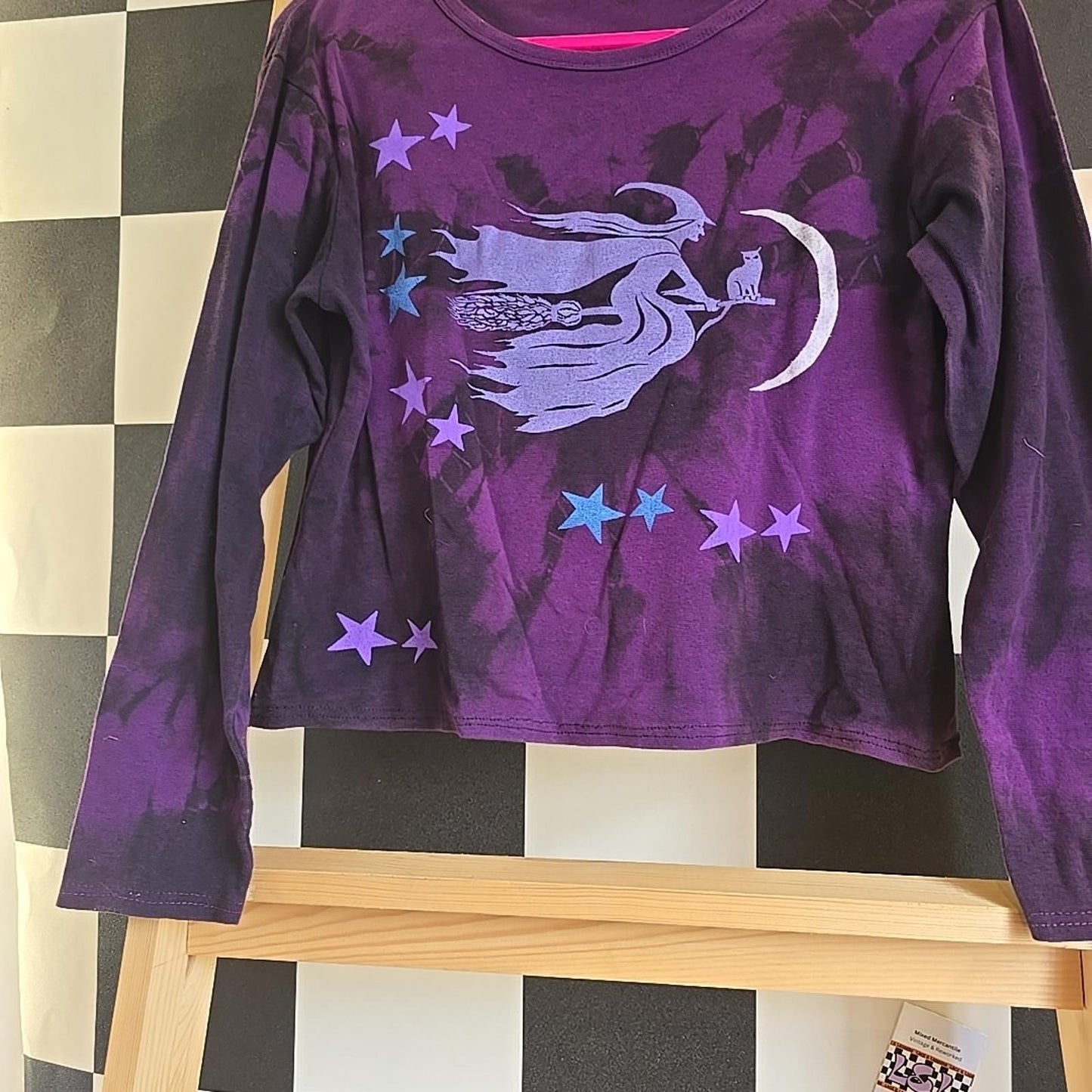 Brand New Deadstock  Longsleeve Tshirt Tie Dye COTTON AMERICAN SIZE XL