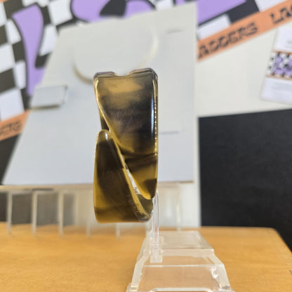 Vintage Bracelet Turtoise Shell Unique Design Bangle Women's