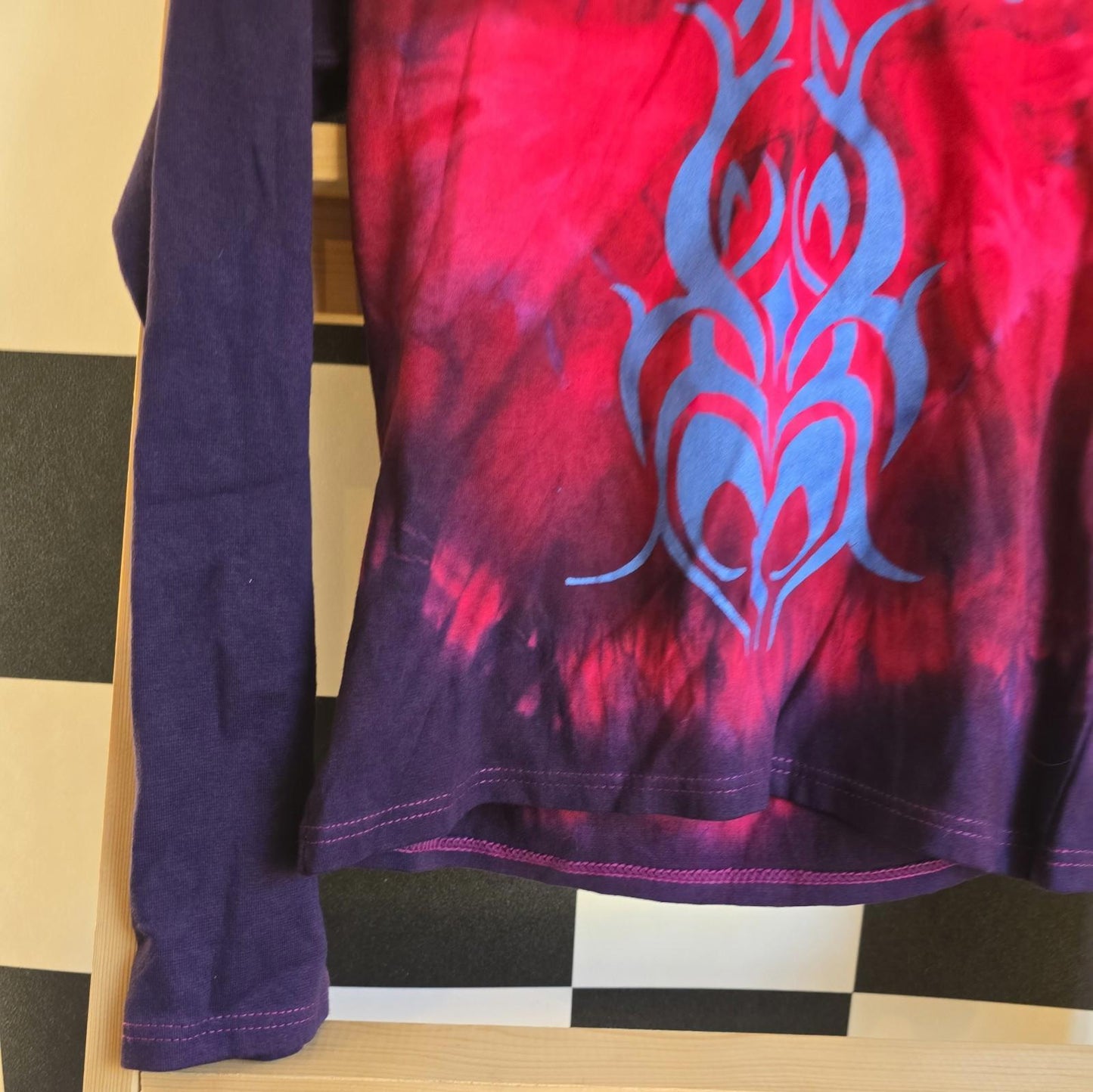 Brand New Deadstock  Longsleeve Tshirt Tie Dye COTTON AMERICAN SIZE M