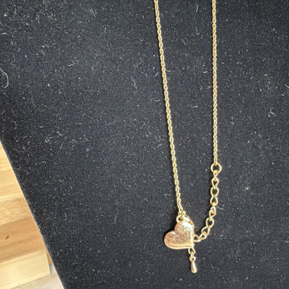 Vintage Costume Jewellery Necklace Metal Chain Design